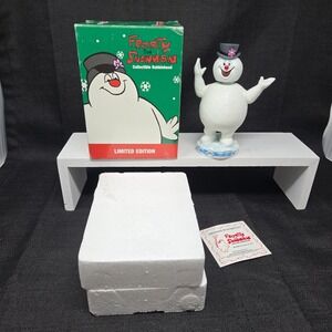VTG 2001 Frosty the Snowman Collectible Bobblehead Limited Edition Mervyn's Box